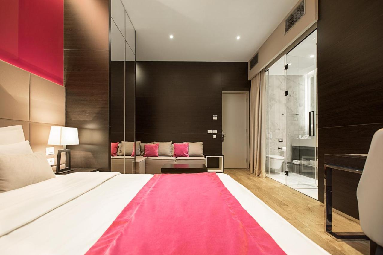 Maccani Black Luxury Suites Belgrado Buitenkant foto
