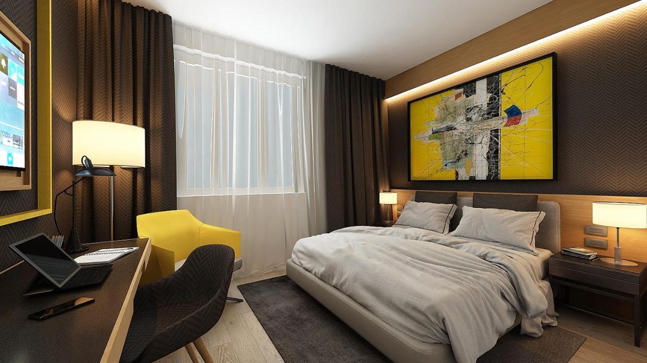 Maccani Black Luxury Suites Belgrado Buitenkant foto