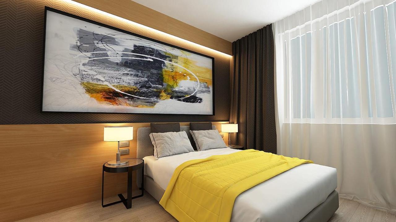 Maccani Black Luxury Suites Belgrado Buitenkant foto