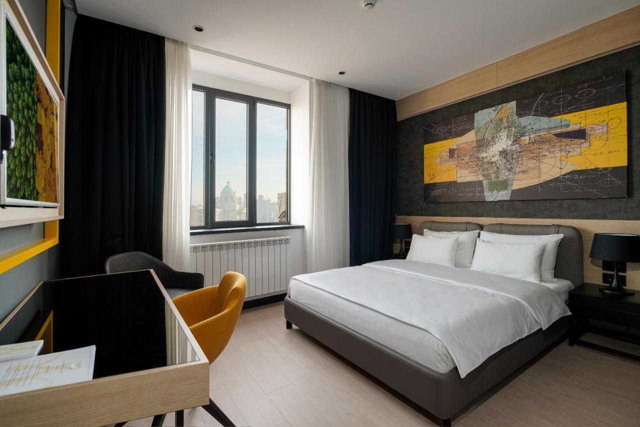 Maccani Black Luxury Suites Belgrado Buitenkant foto