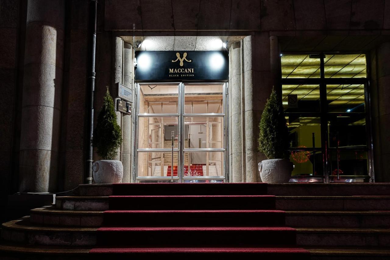 Maccani Black Luxury Suites Belgrado Buitenkant foto